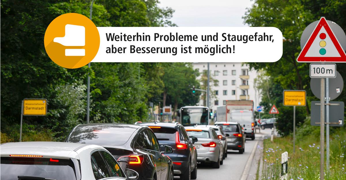 Darmstädter Stau-Ampel: Wenig Hoffnung Für Die B26